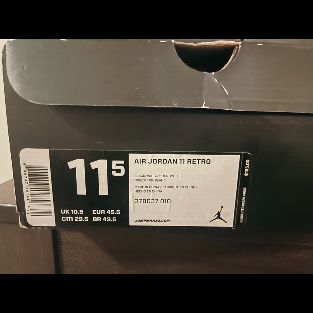 Jordan 11 “Bred” 2012 - Picture 6 of 6
